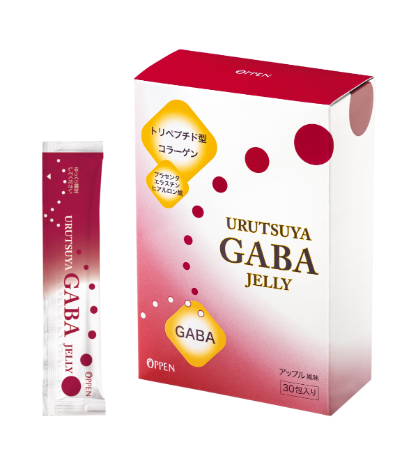 うるつやGABAゼリー<コラーゲン、プラセンタエキス、GABA含有食品>